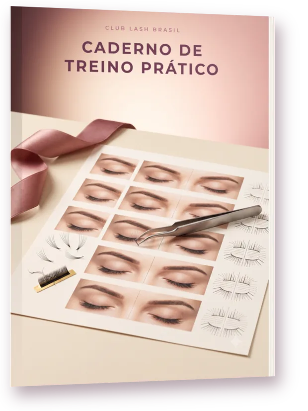 Caderno de Treino Prático Lash Brasil Club
